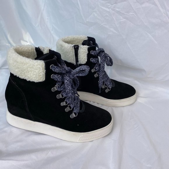 Steve Madden Sherpa lined sneakers - Picture 3 of 6